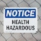Signmission Health Hazards OSHA Notice Sign, Plastic, 10in W x 7in L, 2PK OS-2PACK-NS-P-710-L-13349 - alternate 2